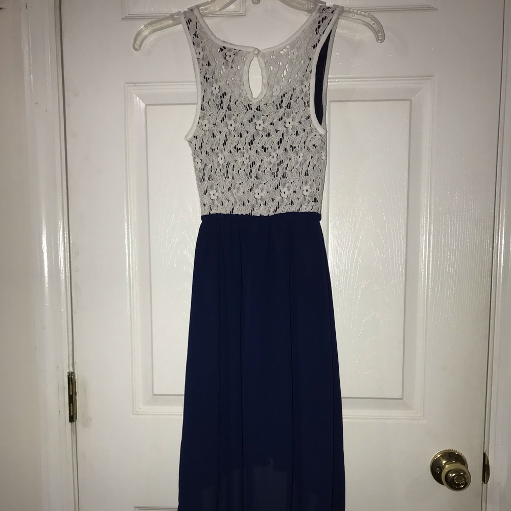 Navy blue dress